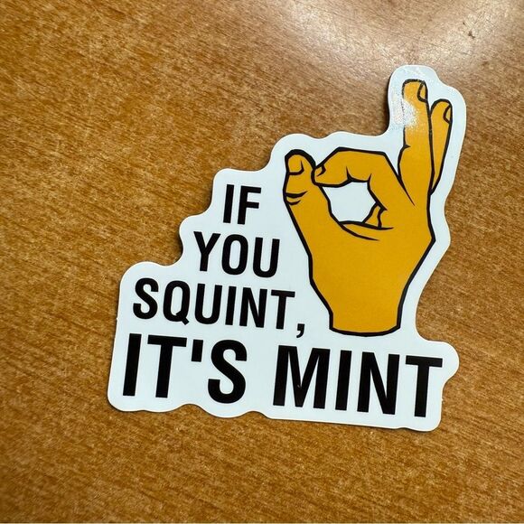 Yellow Hand Gesture Sticker - Picture 1 of 1